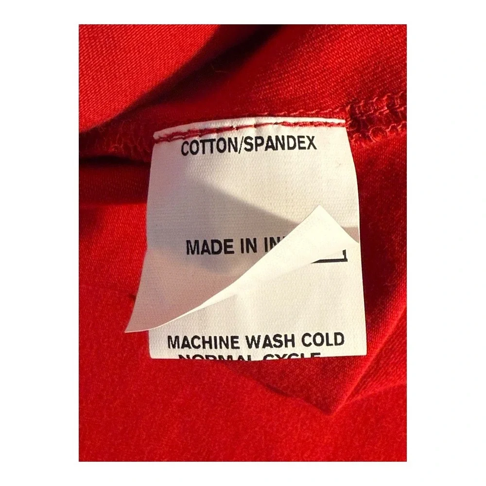eShakti Red‎ Navy Nautical Button Strap A Line Dress Size 0